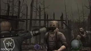 RE4 - Leon vs Dr. Salvador Knife and Kick Only (Professional Mode No Damage)
