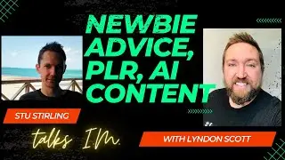 Talking about PLR, Newbie Advice, AI Content & More with Lyndon Scott from PLRgeek.com