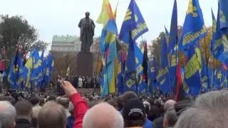14.10.2013. Марш на честь 71-лiття УПА. Частина 2.