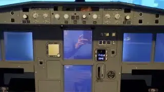 Авиатренажер А320 -взлет и посадка в LOWI
