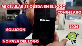 MI TELEFONO SE QUEDA SOLO EN EL LOGO NO PASA DE AHI SE QUEDO TRABADO (SOLUCION 2024) FACIL Y RAPIDO