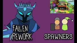 Beating fallen mode rework with SPAWNER TOWERS... | ROBLOX Tower Defense Simulator
