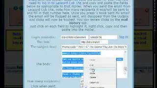 VMP Step 3 Send Your First Email