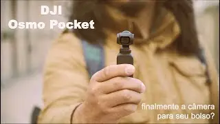 DJI OSMO POCKET - já nas lojas no Japão!  Versão final do produto.
