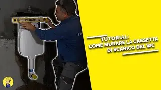 Come MURARE la CASSETTA di SCARICO del WC - Cassetta Geberit wc a incasso