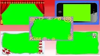 Green Screen Layouts|Merry Christmas