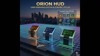 Fivem Hud Script | Advanced HUD System (HUD Maker)