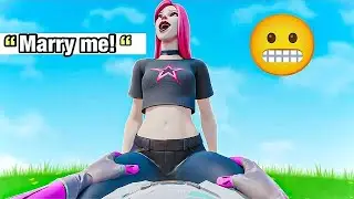 I Called My GIRLFRIEND My *WIFE* in FORTNITE… ❤️ (SHE ****)
