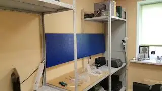 Перфорированная панель Верстакофф, установка на стеллаж Эверест.