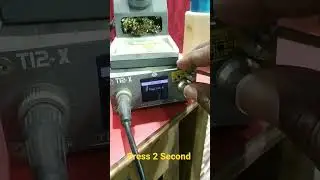 T12-X Soldering Station Language Change Option #T12x #t12x_iron #T12x_soldering_station