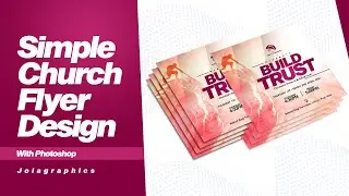 Simple Flyer Design with photoshop