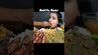 ASMR: EATING SPICY MUTTON CURRY 🔥 BASMATI RICE || 