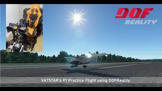 VATSTAR P1 Checkride Practice using DOFReality