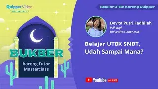 🔴Live Class BUKBER: Belajar UTBK SNBT, Udah Sampai Mana?