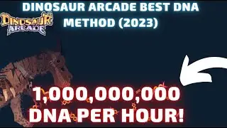 Dinosaur Arcade BEST DNA METHOD - (UPDATED 2023)