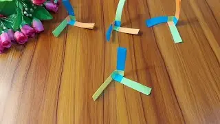Easy paper helicopter - how to make - origami