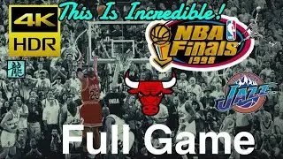 Cinematic View of Game 6 of the 1998 NBA Finals (reaction)