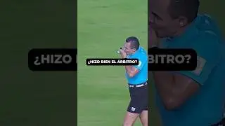 🚨polémica🚨 El árbitro expulsa a Gustavo Cabral y este lo encara, el silbante no duda y lo empuja.
