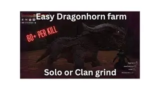Easy Dragonhorn farm for Sorcery *NEW*