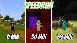 Como ¡PASARSE MINECRAFT! en menos de 1 HORA (La mejor manera)