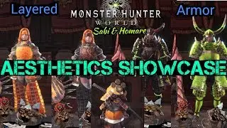 MHW Bushi Gear Aesthetics  Homare & Sabi!