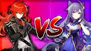 Diluc VS Keqing - Who Is The Best DPS? | Genshin Impact