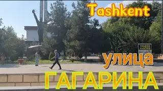 Uzbekistan Tashkent street GAGARIN CHILANZAR PIONERSKAYA