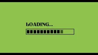 Simple Green Screen Loading Bar Animation For Videos and Project Works - HD