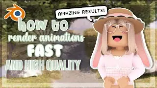 How to render animations FAST and in HIGH QUALITY *BEST EEVEE SETTINGS* | clxmsylivv