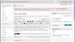 Adding new pages to your Baron Blog - insert photos/documents