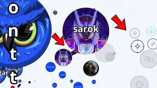 THE MACRO KING! (AGARIO MOBILE)