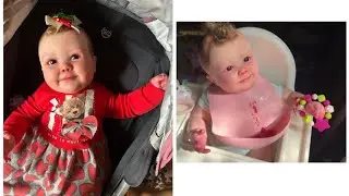 Реборн Эмилия кушает суп//готовлю борщ для Реборна Эмилии🍜👧