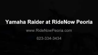 Yamaha Raider Street Chopper Cruiser Motorcycle At RideNow Peoria Arizona