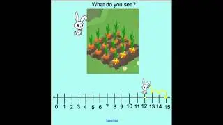 Kindergarten What Do You See with Carrot Array and Bunny