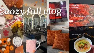 5AM PRODUCTIVE FALL DAY IN MY LIFE 🍂 | clean, shop, decorate with me, hair refresh & cozy fall vibes