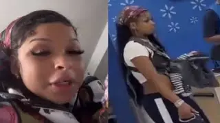 Chrisean Rock Responds To Viral Video Of Her Holding Her 2 Week Old Baby At Walmart! “That Was...