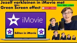 Jezelf verkleinen met Green Screen | editen in iMovie