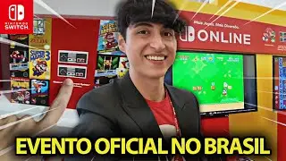 Nintendo Abre LOCADORA DE GAMES em SP para Nintendo Switch Online! | Evento Oficial em São Paulo