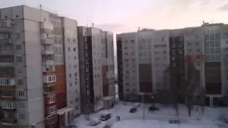 стреляют из 'Града' , Донецк, микрорайон Широкий, 1 декабря 2014, 
