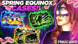 SPRING EQUINOX CASES ON HELLCASE !! ?! |HELLCASE PROMO CODE 2025 | HELLCASE 2025 |