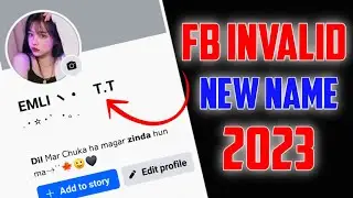 2023 Facebook Invalid name account | Facebook id name change problem 