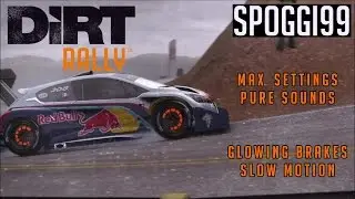 DiRT Rally - Max Settings, Pure Sounds (Glowing Brakes, Slow Motion, etc.)