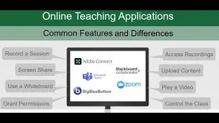 Teaching Across Online Applications - Key Similarities and Differences