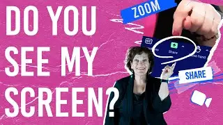 How to Share Screen on Zoom | Plus Sound and Present Preview