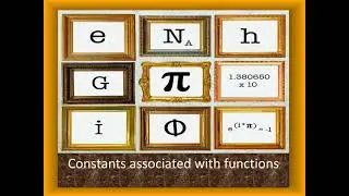 Constants associated to functions