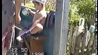 Попил папа воды.
