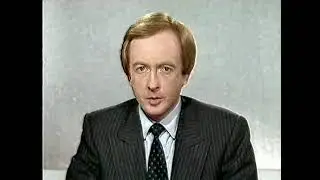 BBC2 newsflash on the Lockerbie disaster, December 1988