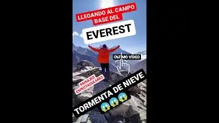 Trekking al Campamento Base del Everest - Senderismo en el Himalaya - Paisajes en Nepal Snowstorm