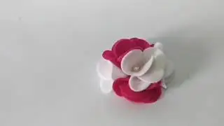 Cara membuat bros cantik sederhana