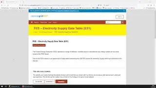 Spotlight Dataset 158: Future Energy Scenarios - Electricity Supply
